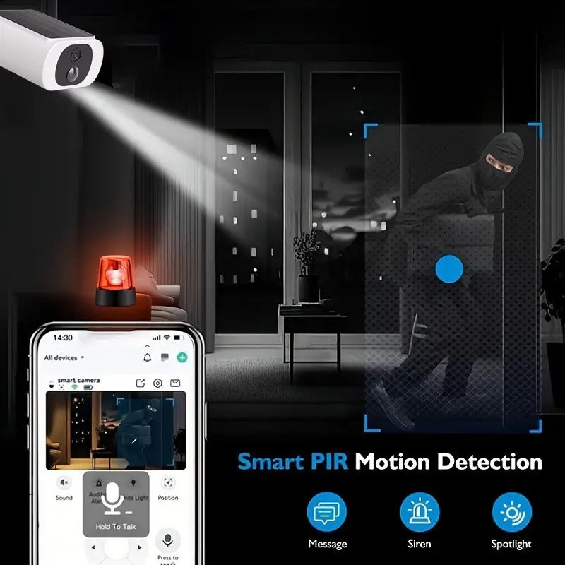 SmartScene 2K Solar Camera