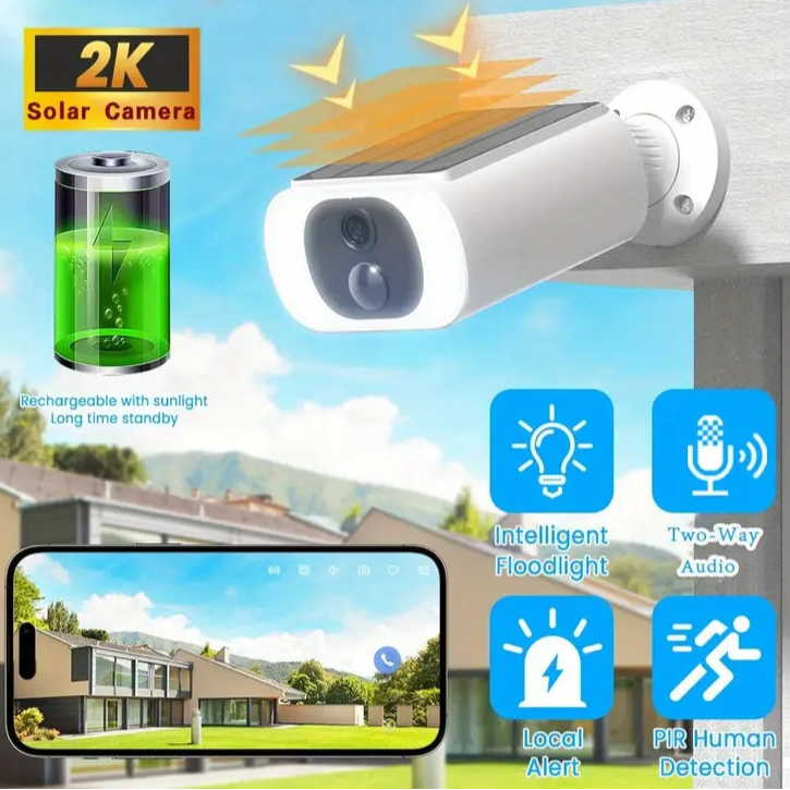 SmartScene 2K Solar Camera