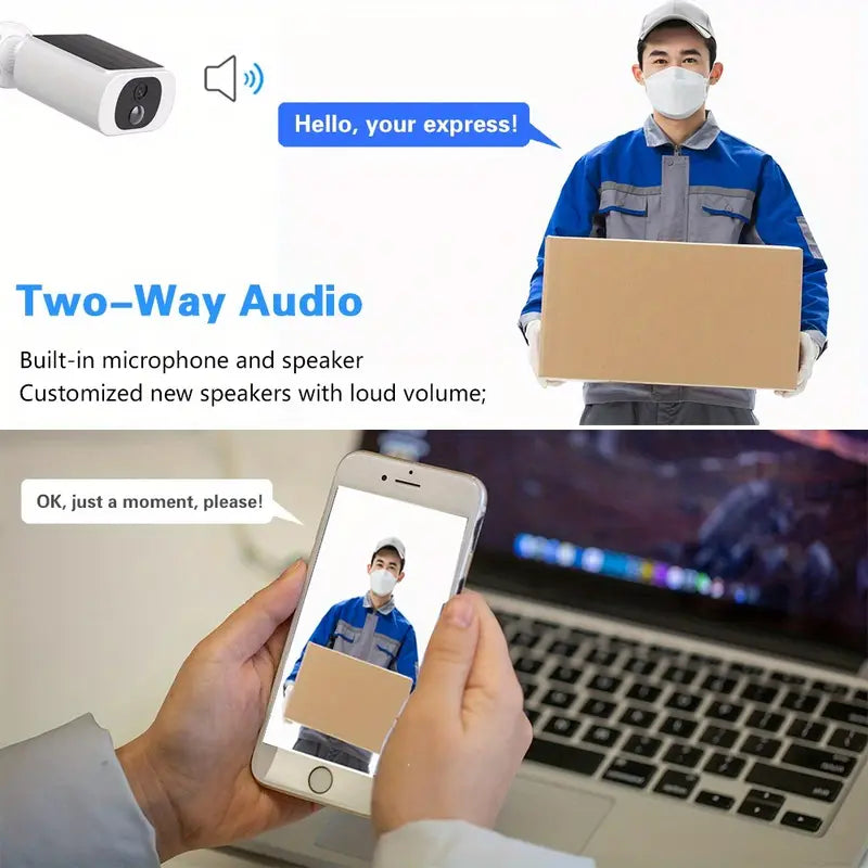 SmartScene 2K Solar Camera